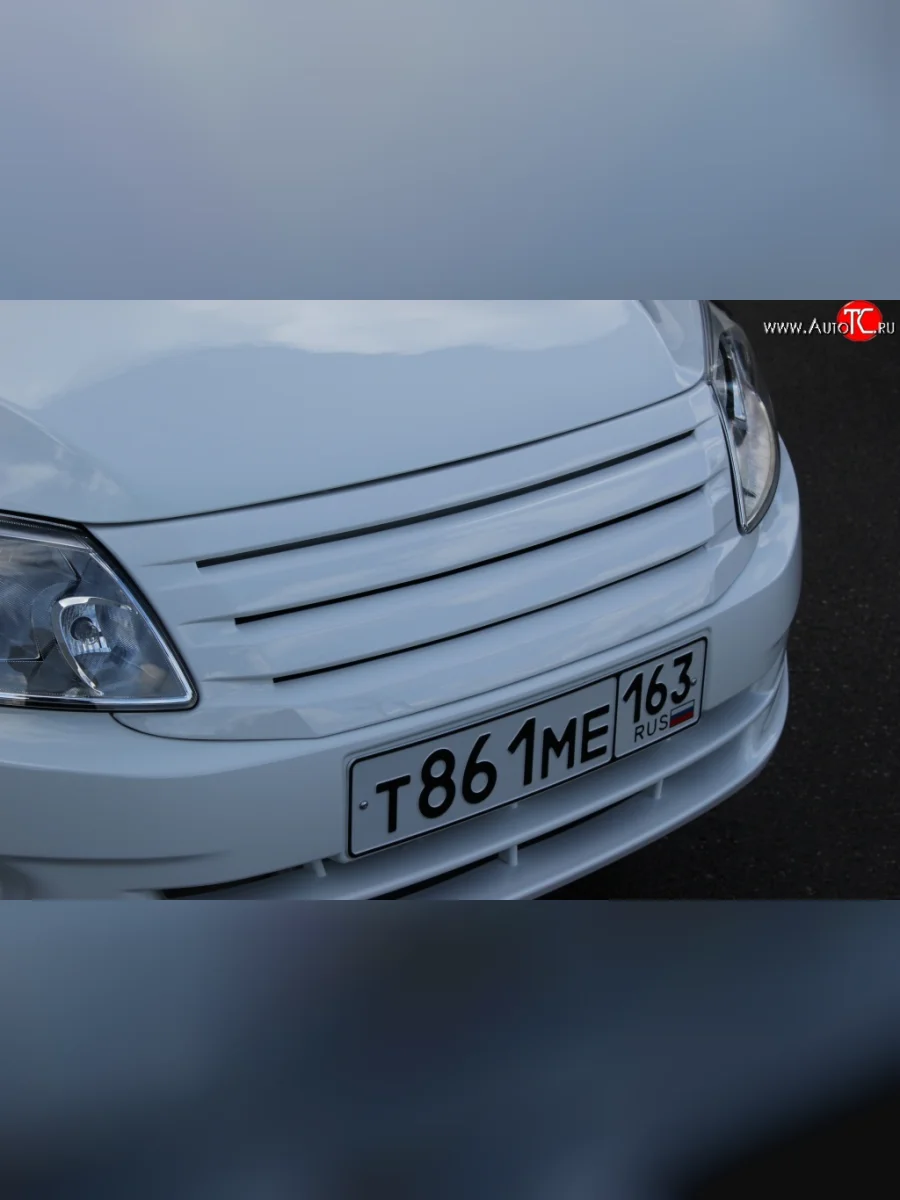 Решётка радиатора XALK Лада ВАЗ Гранта 2190 седан  дорестайлинг (2011-2017) (Неокрашенная)  в Самаре Самарской области