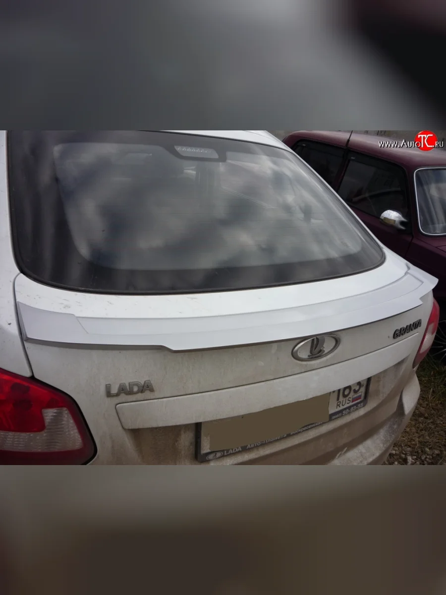 Нижний спойлер Драйв Лада ВАЗ Гранта 1 2191 лифтбэк дорестайлинг  (2011-2013) (Неокрашенный)  с доставкой в г. Керчь
