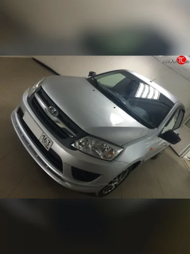 Накладка переднего бампера Трек Лада ВАЗ Гранта 2190 седан  дорестайлинг (2011-2017)