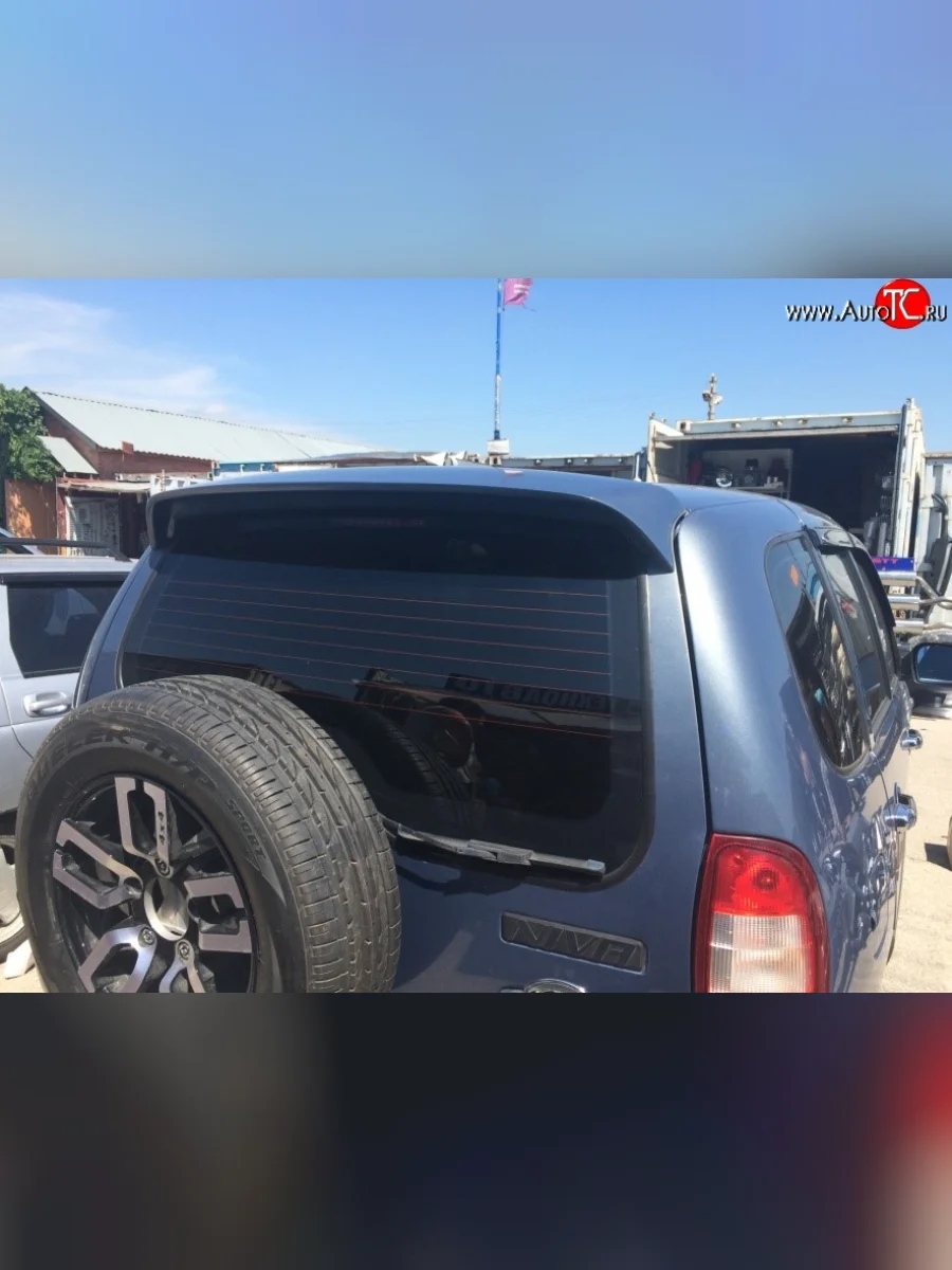 Спойлер LSD Лада ВАЗ Нива Трэвел (212300-80) (2021-2025) (Неокрашенный)  в Самаре Самарской области