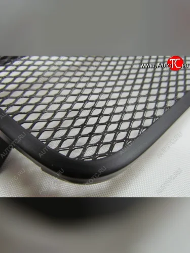 Защитная решётка в воздуховод автомобиля Russtal (черная) Lifan X60 дорестайлинг (2011-2015)