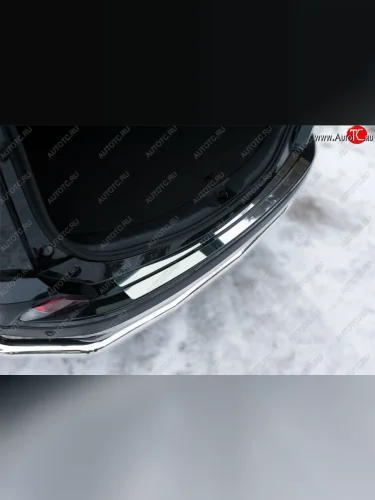 Накладка защитная на верхнюю часть заднего бампера Russtal Toyota RAV4 XA40 5 дв. рестайлинг (2015-2019)