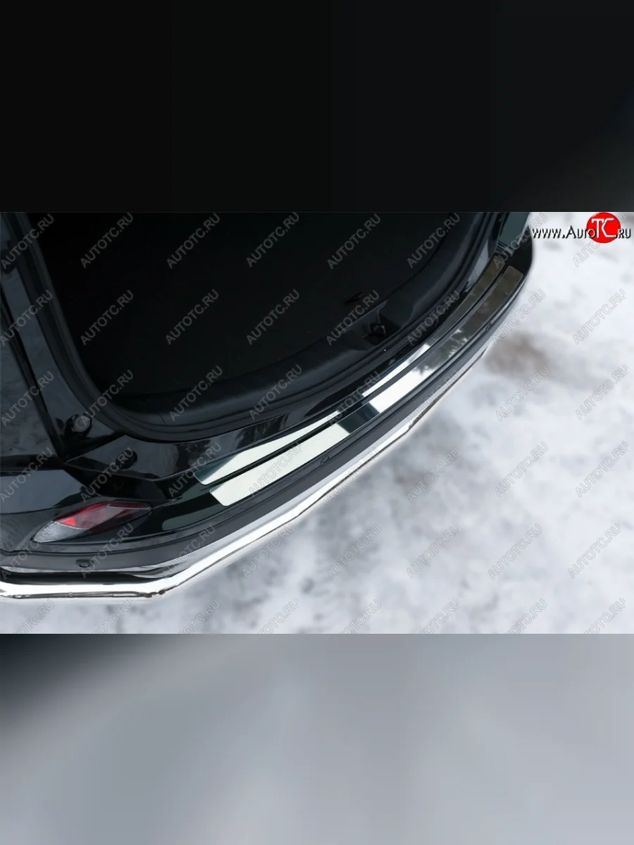 Накладка защитная на верхнюю часть заднего бампера Russtal Toyota RAV4 XA40 5 дв. рестайлинг (2015-2019)  в Самаре Самарской области