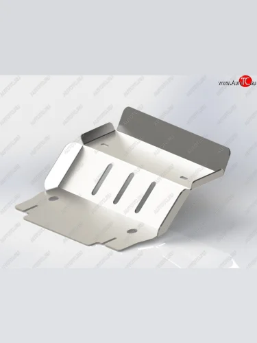 Защита радиатора двигателя Russtal Toyota Hilux AN120 дорестайлинг (2016-2020)