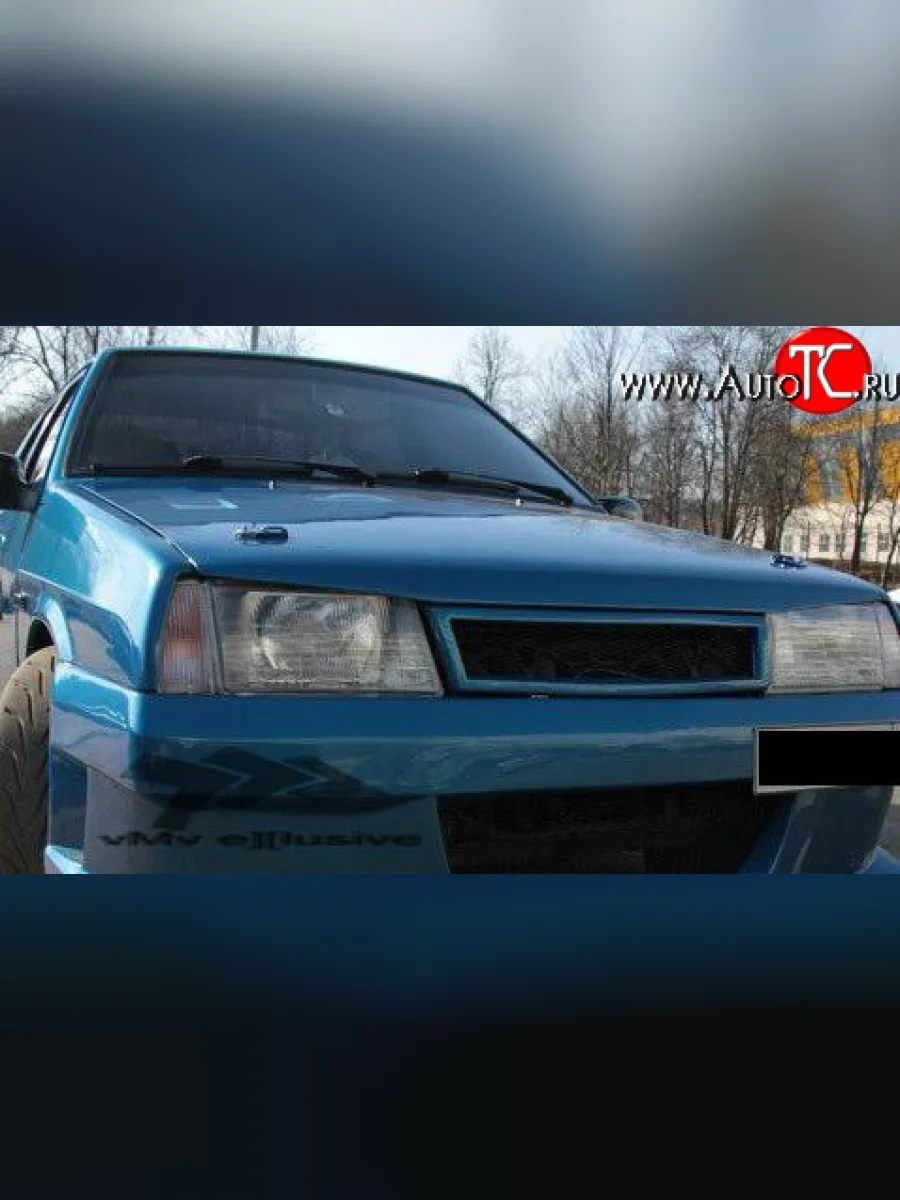 Лёгкий пластиковый капот Bad Boy VMV Лада ВАЗ 2108 (1984-2003) (Небольшие наплывы фар, Неокрашенный)  в Самаре Самарской области