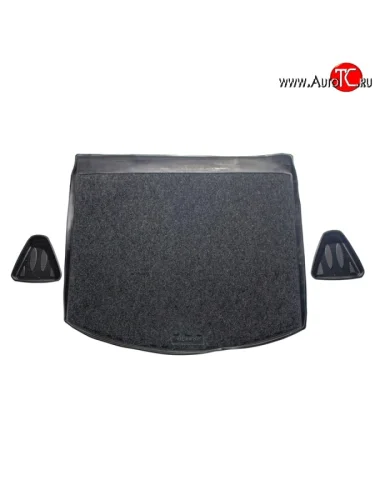 Коврик в багажник (с 2-мя карманами) Aileron (полиуретан, покрытие Soft) Mazda CX-5 KE дорестайлинг (2011-2014)