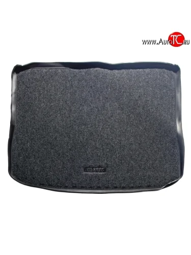 Коврик в багажник Aileron (полиуретан, покрытие Soft) Volkswagen Tiguan NF рестайлинг (2011-2017)