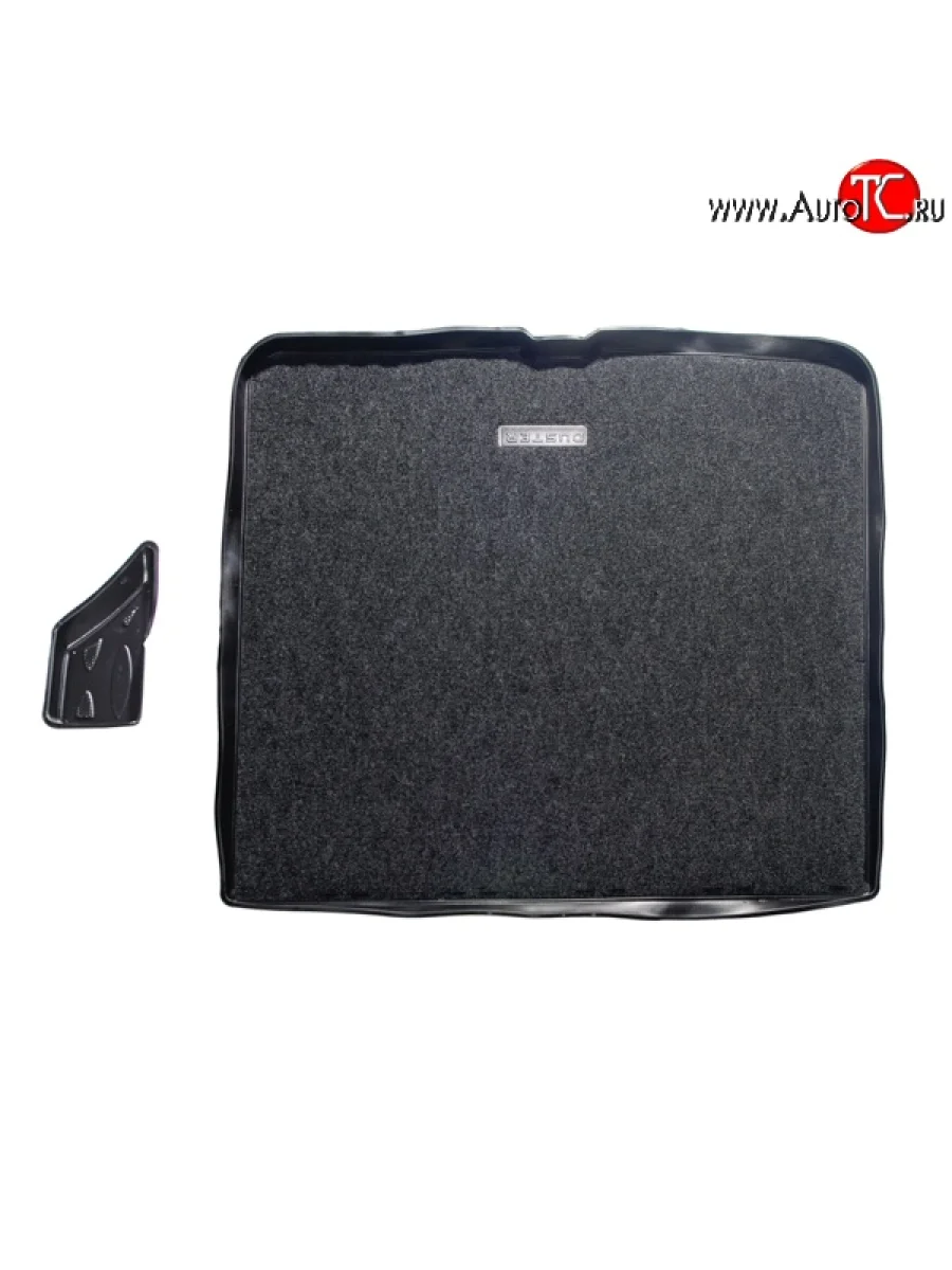 Коврик в багажник Aileron (полиуретан, покрытие Soft) Renault Duster HS дорестайлинг (2010-2015)  в Самаре Самарской области