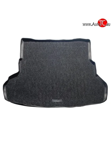 Коврик в багажник Aileron (полиуретан, покрытие Soft) KIA Rio 3 QB дорестайлинг седан (2011-2015)