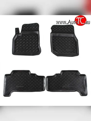 Комплект ковриков в салон Aileron 4 шт. (полиуретан) Lexus LX470 J100 дорестайлинг (1998-2002)