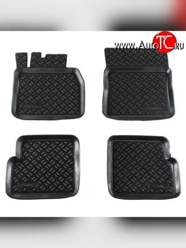 Комплект ковриков в салон Aileron 4 шт. (полиуретан) Mercedes-Benz G class W463 5 дв. дорестайлинг (1989-1994)