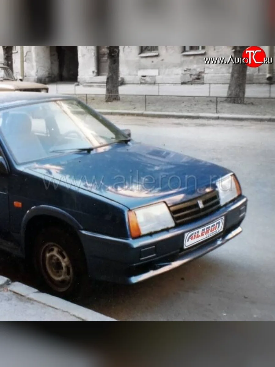 Передний бампер Карлота Лада ВАЗ 2108 (1984-2003) (Неокрашенный)  в Перми Пермском крае