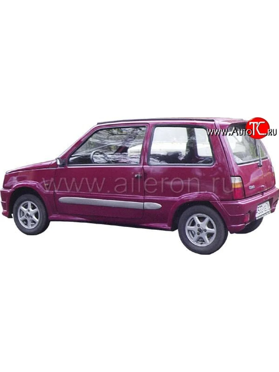 Молдинги (накладки на двери) Aileron Лада ВАЗ Ока 1111 (1988-2008) (Неокрашенные)  в Керчи Республика Крым