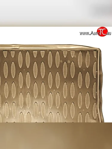 Коврик в багажник Aileron (полиуретан, бежевый) Audi Q3 8U дорестайлинг (2011-2015)