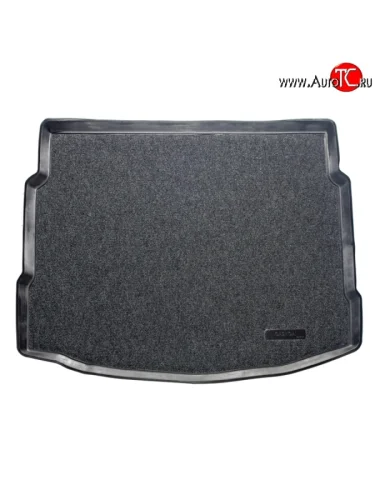 Коврик в багажник Aileron (полиуретан, покрытие Soft) Nissan Qashqai 1 J10 дорестайлинг (2007-2010)