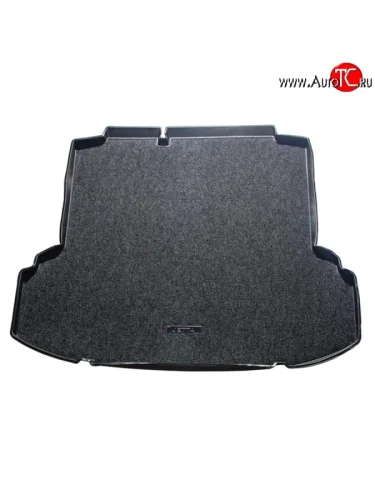 Коврик в багажник (комп. Trendline Highline) Aileron (полиуретан, покрытие Soft) Volkswagen Jetta A6 седан дорестайлинг (2011-2015)