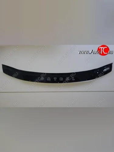 Дефлектор капота Russtal Nissan Patrol 6 Y62 дорестайлинг (2010-2014)