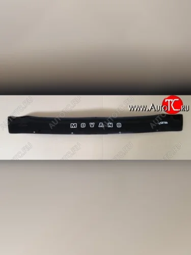 Дефлектор капота (рестайлинг) Russtal (короткий) Opel Movano A (1999-2010)