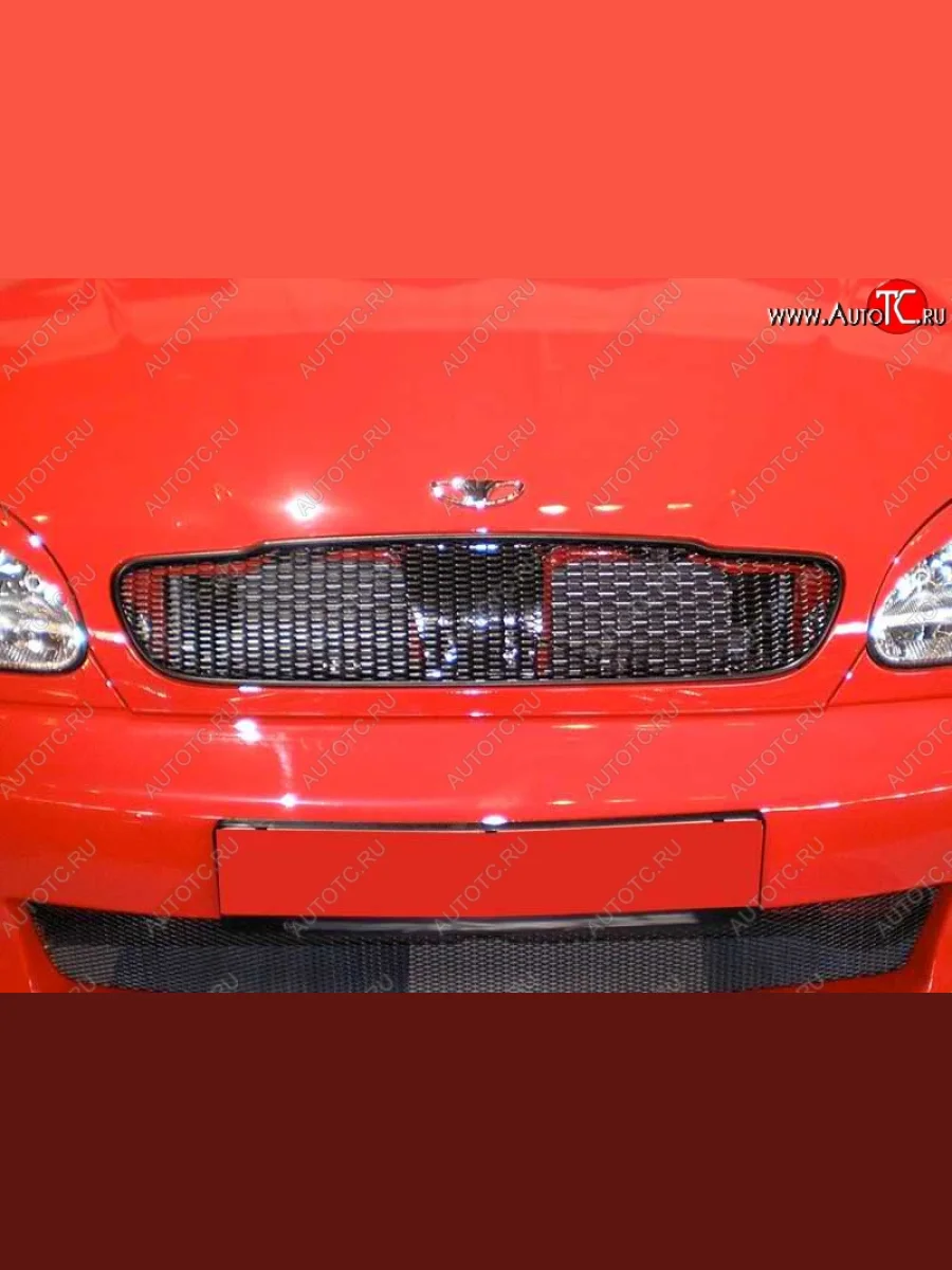 Решётка радиатора CT Daewoo Lanos T100 дорестайлинг, седан (1997-2002) (Неокрашенная)  в Перми Пермском крае