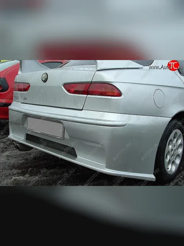 Задний бампер CT Alfa Romeo 156 932 дорестайлинг, седан (1996-2002)