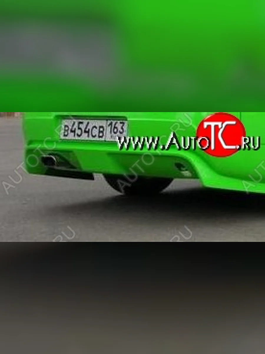 Задний бампер SX Daewoo Lanos T100 дорестайлинг, седан (1997-2002) (Неокрашенный)  в Перми Пермском крае