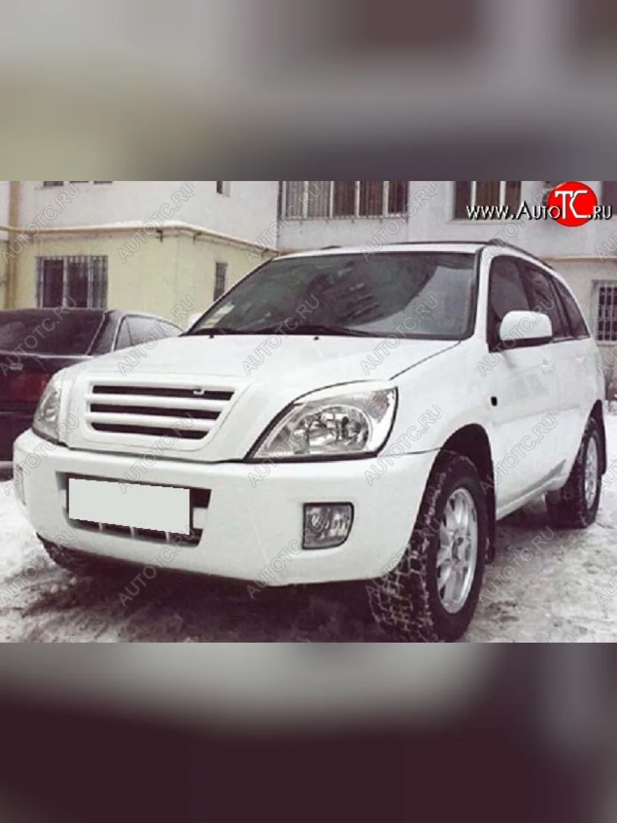 Решётка радиатора CT Chery Tiggo T11 дорестайлинг (2005-2013) (Неокрашенная)  в Перми Пермском крае