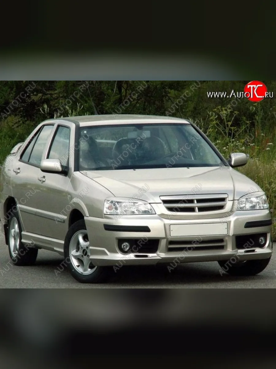 Накладки на колёсные арки CT Chery Amulet (Corda) A15 лифтбэк (2003-2010) (Неокрашенные)  в Керчи Республика Крым