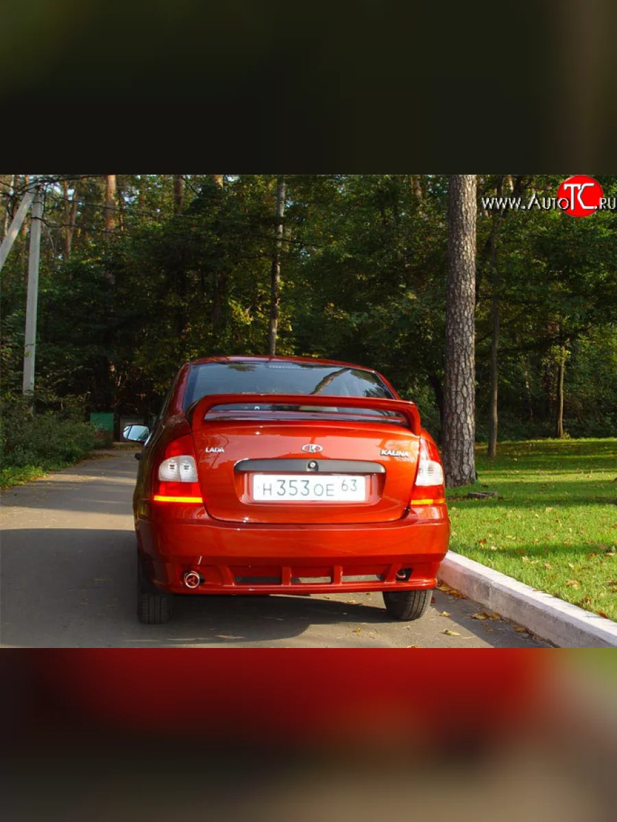 Спойлер Софи Лада ВАЗ Калина 1118 седан (2004-2013) (Неокрашенный)  в Самаре Самарской области