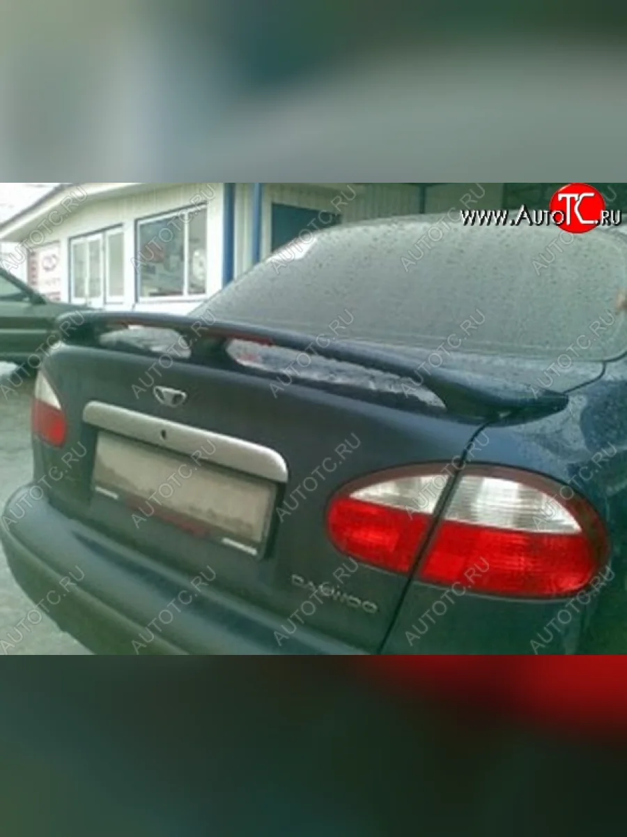 Спойлер CT v2 Daewoo Sense Т100 седан (1997-2008) (Неокрашенный)  в Керчи Республика Крым