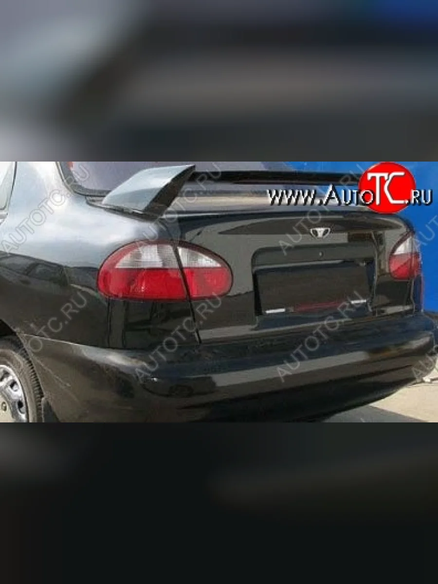 Спойлер CT v3 Daewoo Sense Т100 седан (1997-2008) (Неокрашенный)  в Керчи Республика Крым