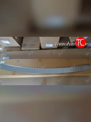 Защитная накладка на задний бампер СТ Geely GX7 (2011-2015)