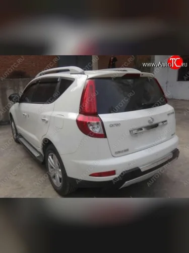Накладка на задний бампер СТ Geely GX7 (2011-2015)