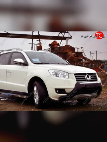 Накладка на передний бампер СТ Geely GX7 (2011-2015)