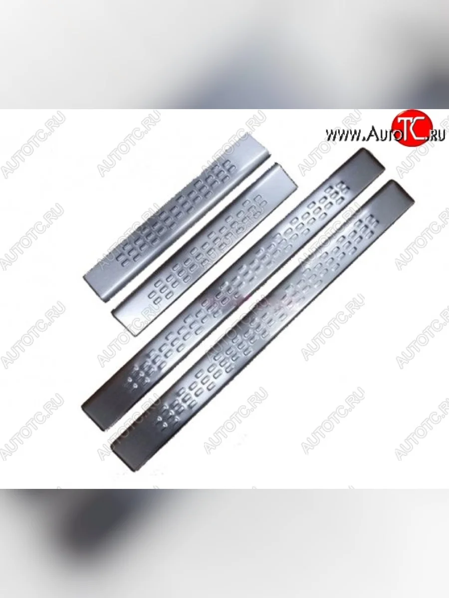 Накладки на порожки автомобиля СТ Geely GX7 (2011-2015)  в Перми Пермском крае