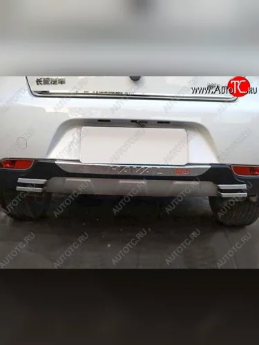 Накладка на задний бампер СТ Great Wall Hover M4 (2012-2016)