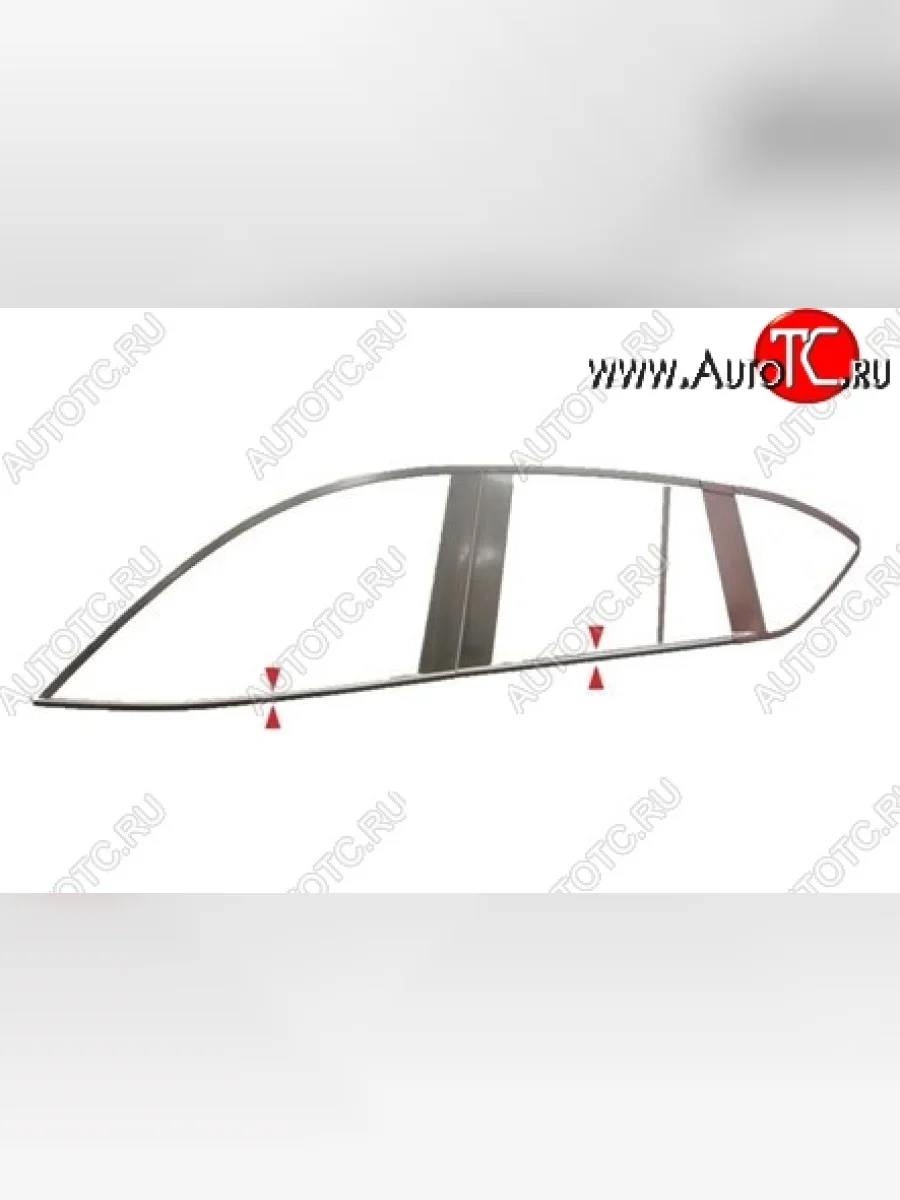 Нижние накладки на двери СТ Geely GX7 (2011-2015) (Неокрашенные)  в Керчи Республика Крым