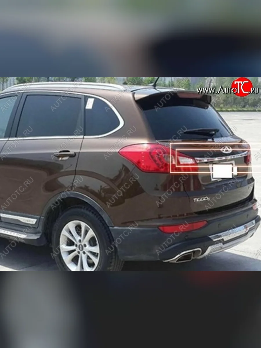 Накладка на крышку багажника СТ Chery Tiggo 5 (T21) дорестайлинг (2014-2017)  в Перми Пермском крае