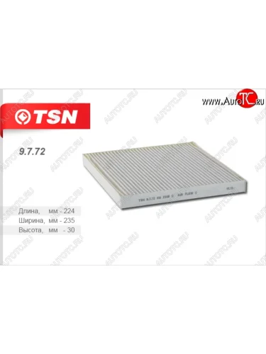 Салонный фильтр TSN Honda CR-V  RD1,RD2,RD3 - Ridgeline  YK1