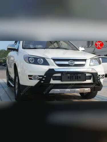 Накладка на передний бампер СТ BYD S6 (2011-2017)