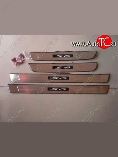 Накладки на порожки автомобиля СТ BYD S6 (2011-2017)