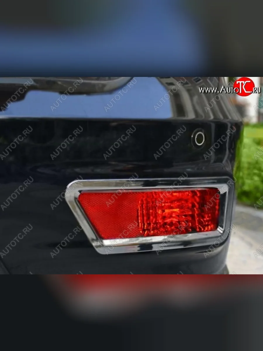 Накладки на задние габариты СТ BYD S6 (2011-2017) (Неокрашенные)  в Керчи Республика Крым