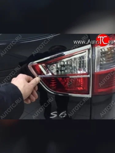 Накладки на фонари СТ BYD S6 (2011-2017)