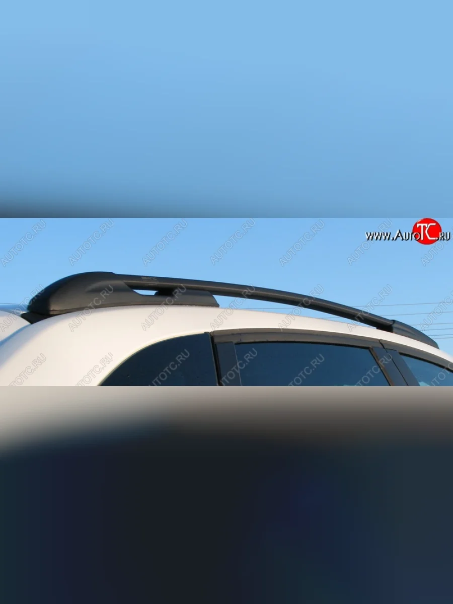 Рейлинги АПС Лада ВАЗ XRAY (2016-2022) (Черные. без поперечин)  в Самаре Самарской области