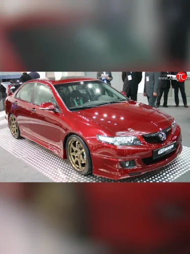 Пороги накладки Mugen Style рестайлинг Honda Accord  7 CL (2002-2005) седан дорестайлинг