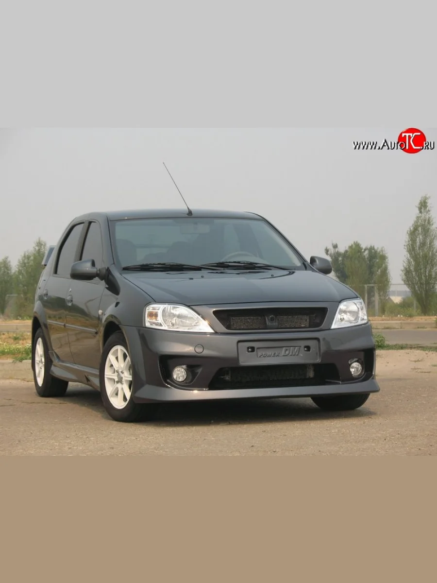 Решётка радиатора Power DM2 Лада ВАЗ Ларгус дорестайлинг R90 (2012-2021) (Без сетки, Неокрашенная)  с доставкой в г. Керчь