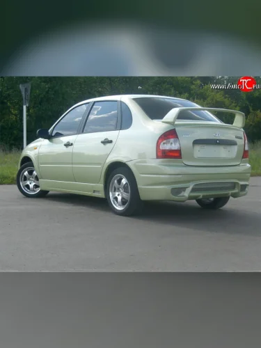 Задний бампер SSR Лада ВАЗ Калина  1118 (2004-2013) седан