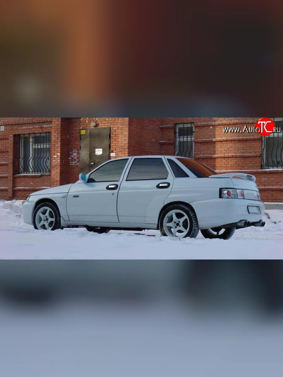 Комплект накладок на задние двери 21106  Лада ВАЗ 2110 (1995-2007) (Неокрашенные)  с доставкой в г. Керчь