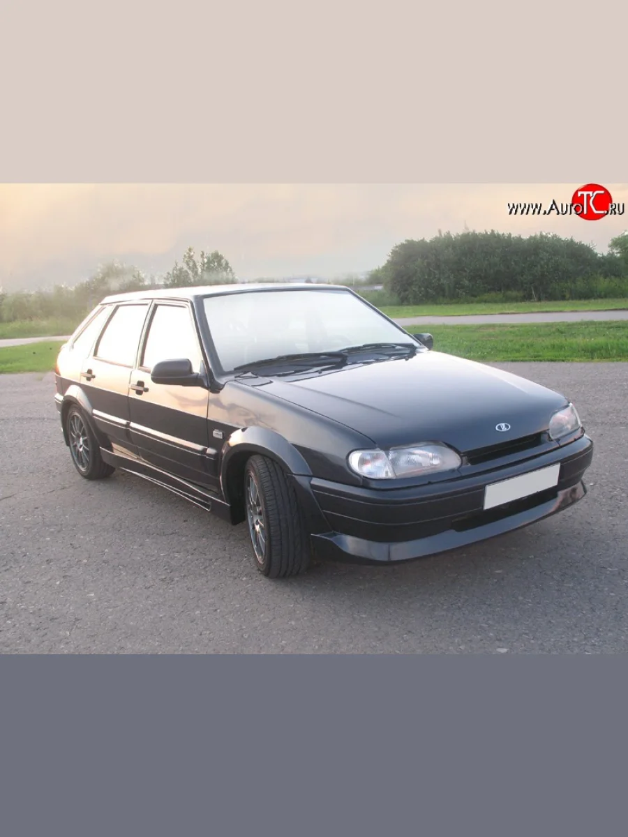 Накладка переднего бампера Thorn DM  Лада ВАЗ  2113, 2114, 2115 (Неокрашенная)  в Воронеже Воронежской области