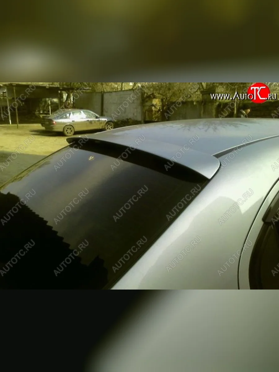 Козырёк на заднее стекло CT v2 Chevrolet Aveo T200 седан (2003-2008) (Неокрашенный)  в Самаре Самарской области