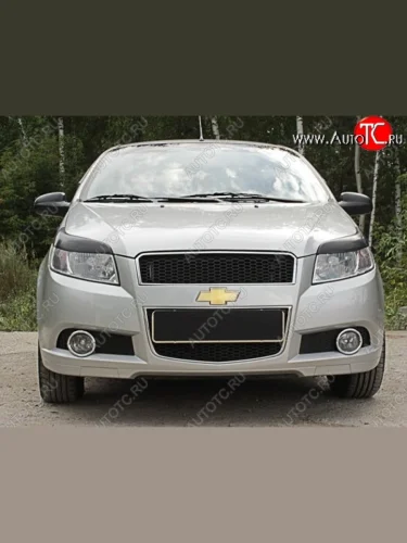 Реснички на фары CT v2 Chevrolet Aveo T250 хэтчбек 5 дв рестайлинг (2006-2011)